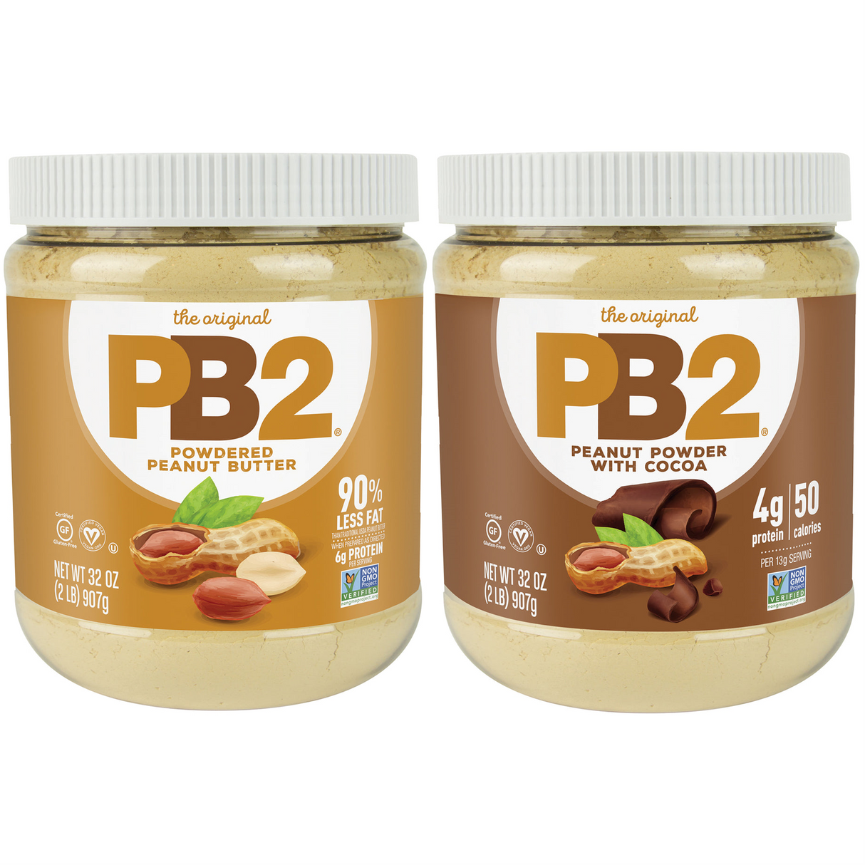 PB2 Special Bundle - 32 oz - Original and Cocoa