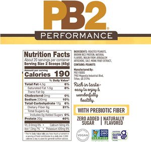 PB2 Performance - Peanut Protein Powder [Madagascar Vanilla]