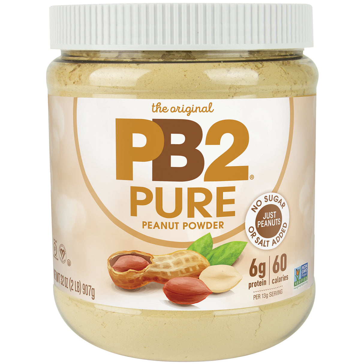 PB2 - Pure Peanut Powder - No Sugar or Salt